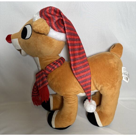 Gemmy | Holiday | Large 22 Gemmy Rudolph The Red Nosed Reindeer Greeter ...